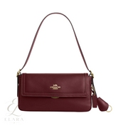 Coach | Etta Small Flap Red Leather Bag – product image 1