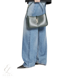 Saint Laurent | Le 5 À 7 Logo-Plaque Shoulder Bag – product image 3