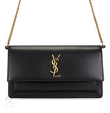 Saint Laurent | Sunset Smooth Embossed Calfskin Leather Bag – product image 4