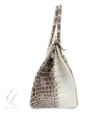 Hermès | Birkin 30 Himalaya Niloticus Crocodile Bag – product image 3
