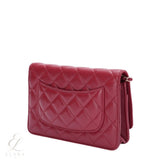 Chanel | Classic Quilted Red Leather Wallet – product image 3