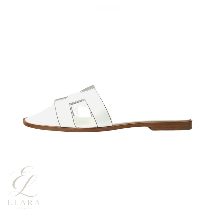 Hermès | Oran Slides – White – product image 1