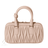 Miu Miu | Arcadie Matelassé Nappa Leather Mini Bag – Pink – product image 2