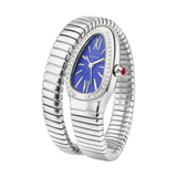 Bvlgari | Serpenti Tubogas Blue Dial Silver Steel Watch – product image 3