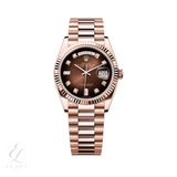 Rolex | Day-Date Brown Ombré Diamond Dial Watch – product image 1