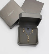 Messika | Long Pavé Station Necklace Earrings Set – product image 5