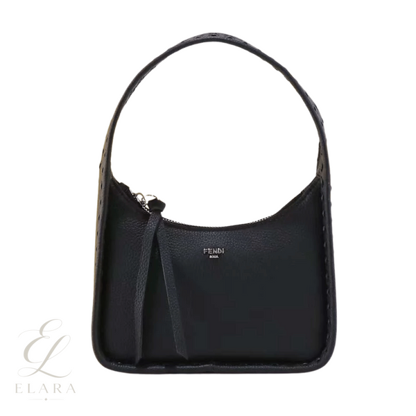 Fendi | Black Pure Leather Bag