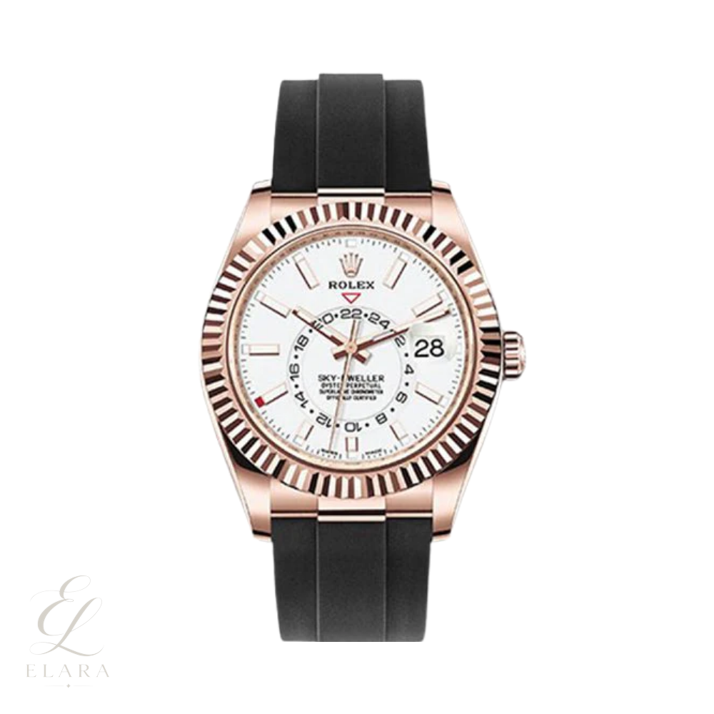 Rolex | Oyster Perpetual White Dial Watch – product image 1