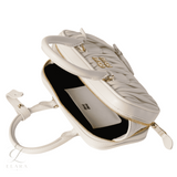 Miu Miu | Arcadie Matelassé Nappa Leather Mini Bag – White – product image 4
