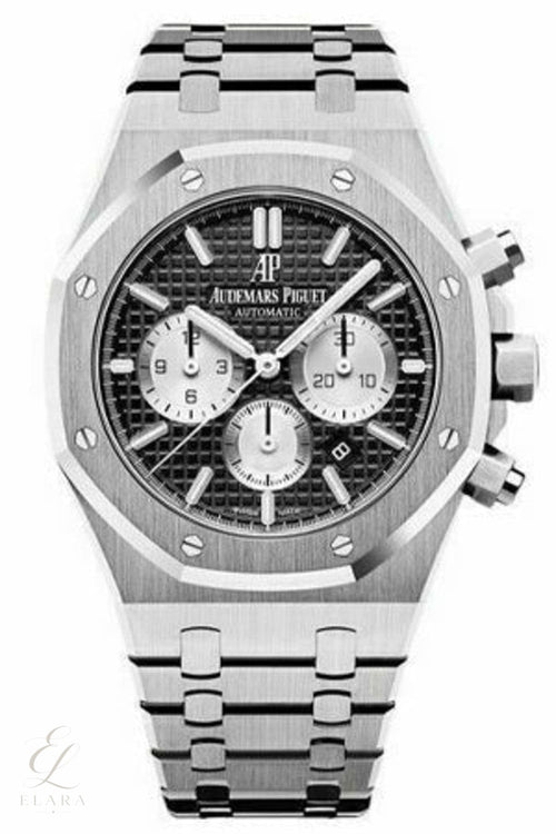 Audemars Piguet | Selfwinding Chronograph Stainless Steel Black Dial Watch – product image 2
