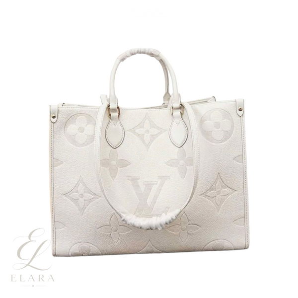 Louis Vuitton | Onthego MM Cream Monogram Bag