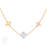 Louis Vuitton | Idylle Blossom Sautoir 3 Golds Diamonds Jewelry – product image 2