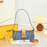 Fendi | Shoulder Blue Ffdenim Bag – product image 4