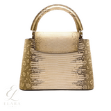 Louis Vuitton | Capucines Gold-Colored Snakeskin Bag – product image 2