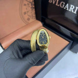 Bvlgari | Serpenti Tubogas Yellow Gold Diamond Watch – product image 4