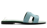 Hermès | Oran Mint Goatskin Slides – product image 5