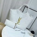 Saint Laurent | Icare Maxi White Lambskin Bag – product image 4