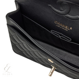 Chanel | Classic Flap Black Calfskin Bag – product image 3