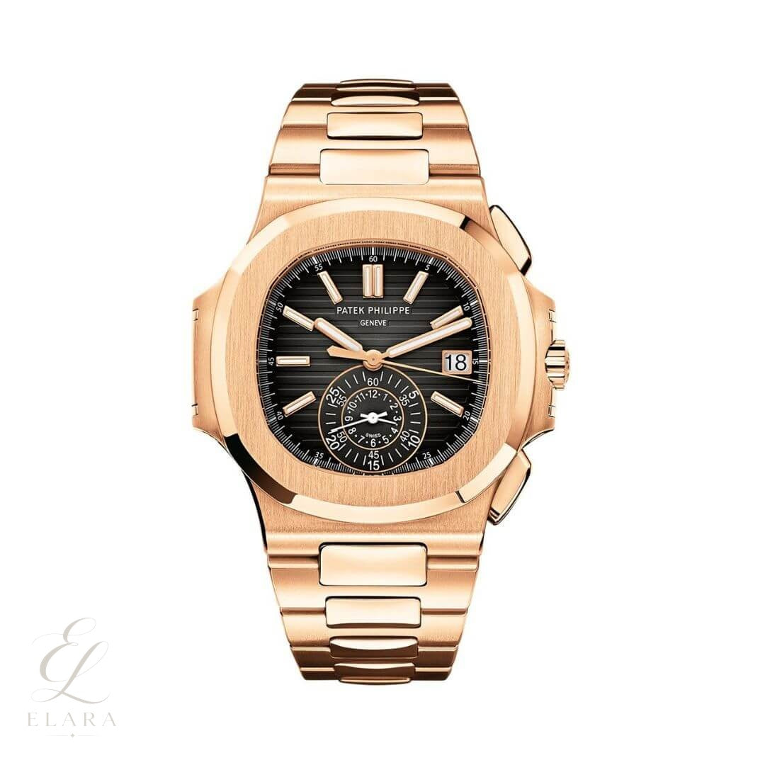 Patek Philippe | Nautilus Gold Black Gradient Dial Watch – product image 1