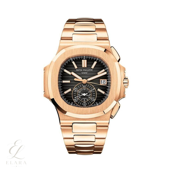 Patek Philippe | Nautilus Gold Black Gradient Dial Watch