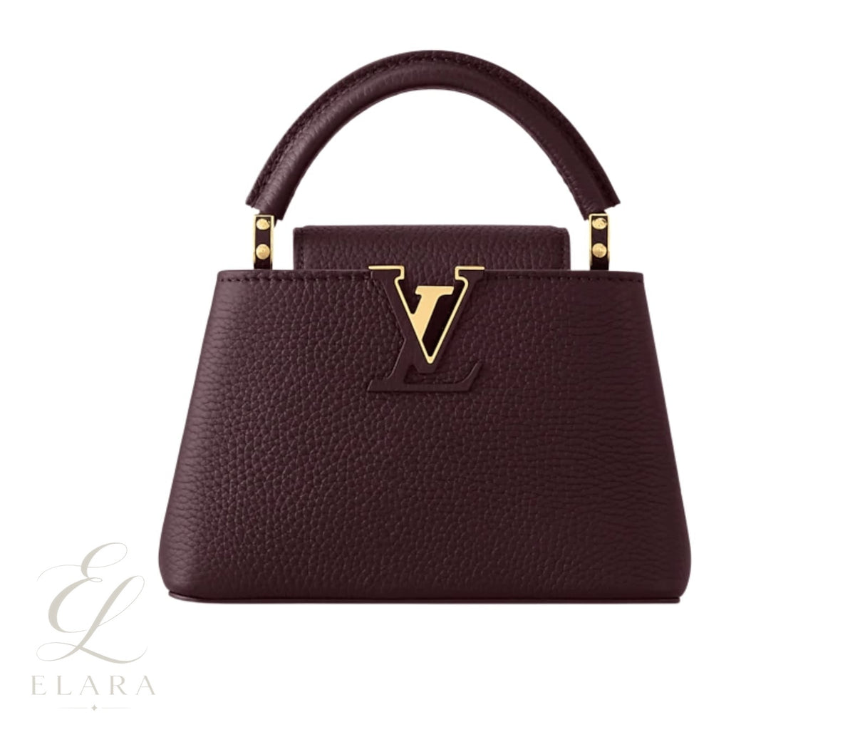 Louis Vuitton | Capucines Mini Wine Red Taurillon Leather Bag – product image 1