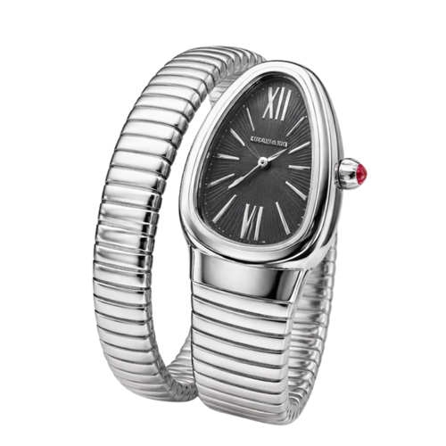 Bvlgari | Serpenti Tubogas Steel Black Opaline Dial Watch – product image 2