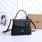Coach | Emory Top Handle Pebble Bag – Black – product image 5