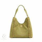 Chanel | City Zip Tote Signature Canvas Mahogany Bag – product image 1