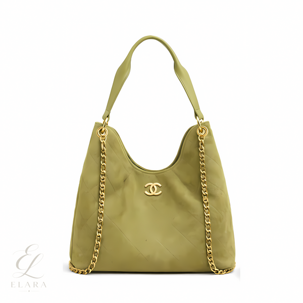 Chanel | City Zip Tote Signature Canvas Mahogany Bag