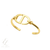 Dior | CD Navy Cuff Bracelet Gold – product image 3
