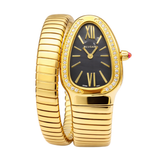 Bvlgari | Serpenti Tubogas Yellow Gold Diamond Watch – product image 1