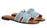 Hermès | Oran Slides – Bleu Clair – product image 2