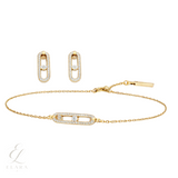 Messika | Uno Drop Pendant Yellow Gold Diamonds – product image 1