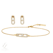 Messika | Uno Drop Pendant Yellow Gold Diamonds – product image 1
