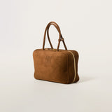 Miu Miu | Suede Beau Bag – Cocoa Brown – product image 2
