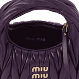 Miu Miu | Wander Matelassé Nappa Leather Hobo Mini Bag – product image 5