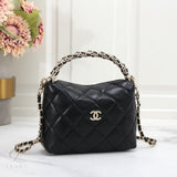 Chanel | 24B Mini Top Handle Chain Bag – Black – product image 4