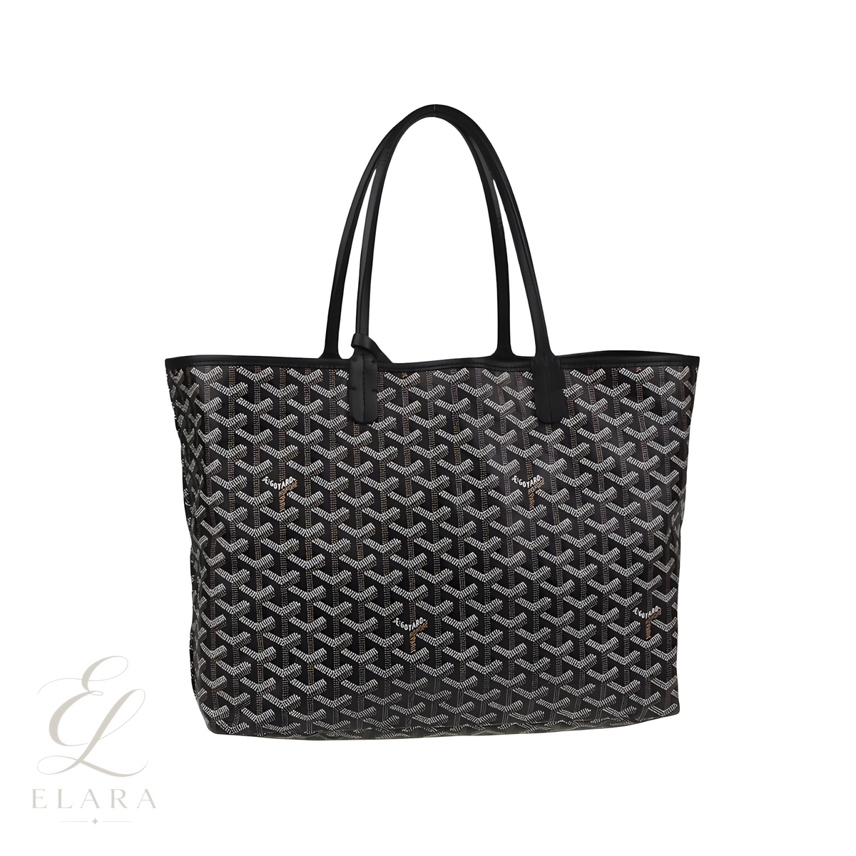 Goyard | Saint Louis PM Black Bag – Tan – product image 1