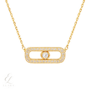 Messika | Move Noa Pavé Yellow Gold Full Diamonds Jewelry – product image 1