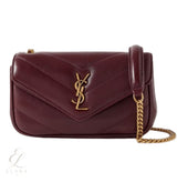 Saint Laurent | Loulou Mini Burgundy Hue Bag – Red – product image 1
