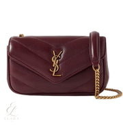 Saint Laurent | Loulou Mini Burgundy Hue Bag – Red – product image 1