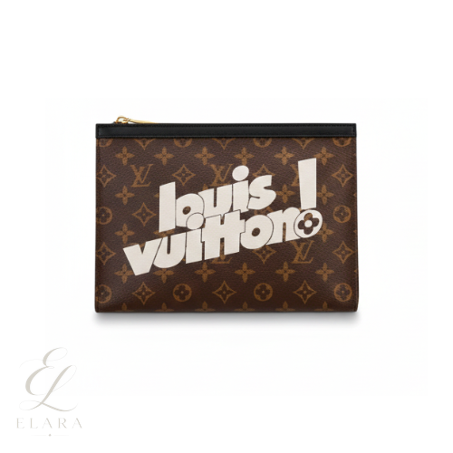 Louis Vuitton | Leather Graphic Logo Wallet