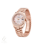 Rolex | Datejust 31 Everose Gold-President Bracelet Watch – product image 2