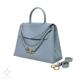 Bottega Veneta | Ciao Top Handle Light Blue Leather Bag – product image 2