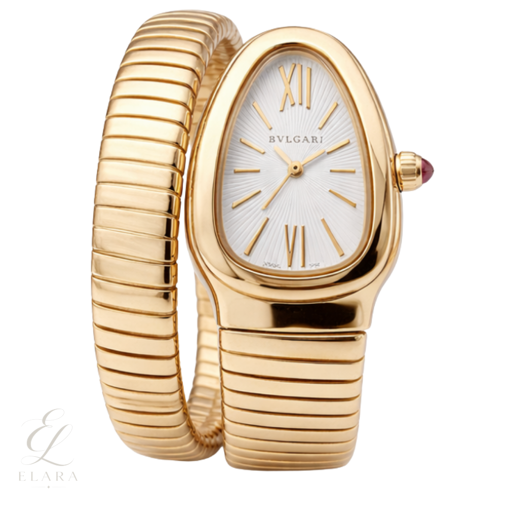 Bvlgari | Serpenti Tubogas Golden Bracelet Watch – product image 1