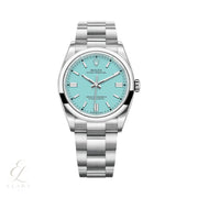 Rolex | Oyster Perpetual 36 Torquoise Blue Dial Watch – product image 1