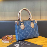 Louis Vuitton | Onthego PM Monogram Denim Bag – Blue – product image 4
