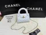 Chanel | Kelly Nano Calfskin Bag – White – product image 4