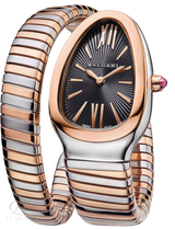 Bvlgari | Serpenti Tubogas Two-Tone Black Dial Watch – product image 2