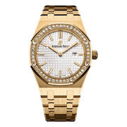 Audemars Piguet | Silver Index Watch – Yellow Gold – product image 1